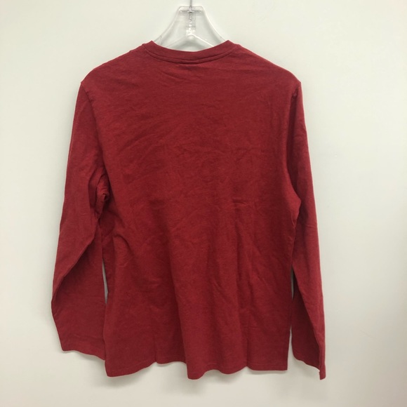 Bench | Men’s Red Long Sleeve Shirt | Size Medium - Picture 3 of 3